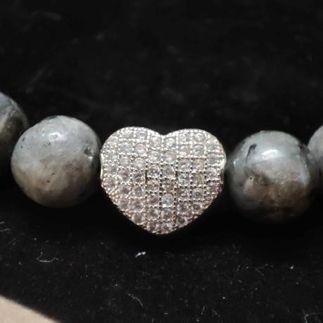 Nádherný náramok - labradorit,