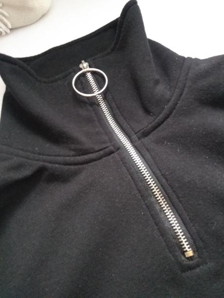 Mikina so zipsom, xs