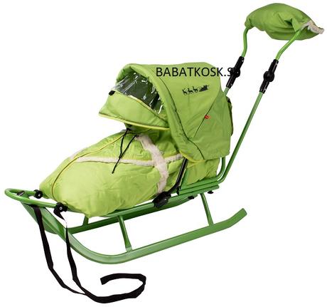 Sánky + strieška + fusak,