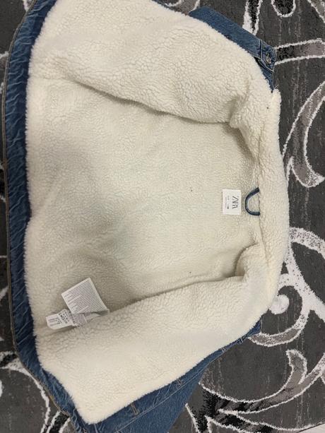 Zara zateplená riflovka, zara,122