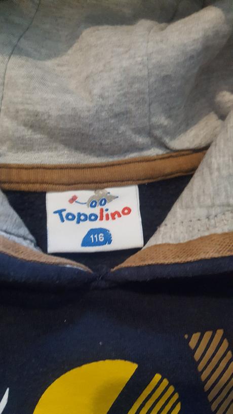Modrá mikina, topolino,116
