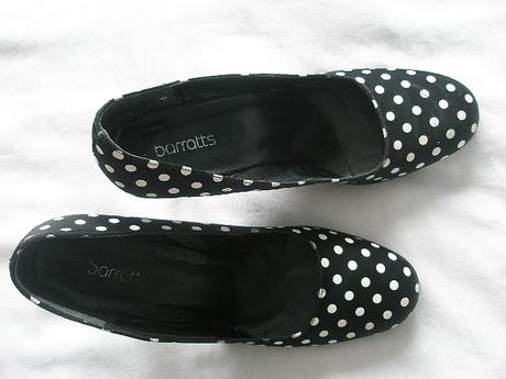 Bodkované lodičky zn. barratts veľkosť uk7/eu41, 41