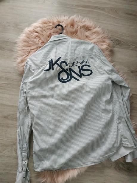 Košeľa, denim,l