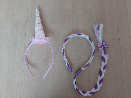 Čelenky jednorozec, s copom, 