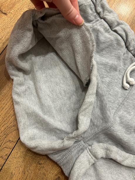 Šedé šortky h&m, h&m,s