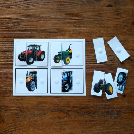 Traktorové puzzle, 