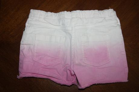 3x riflové šortky, zara,140