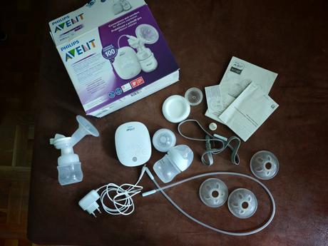 Elektrická odsávačka avent, 