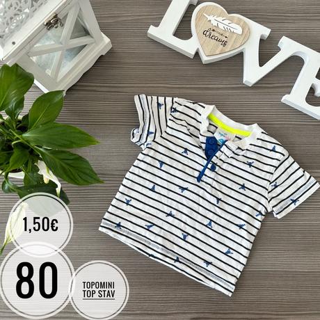 Tričko, topomini,80