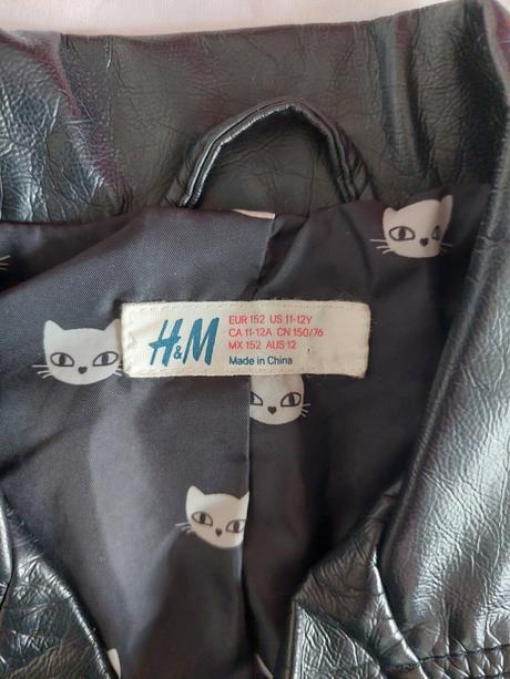 Kozenkova vesta cierna h&m, velkost s, h&m,s