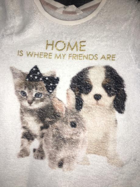 Huňatá mikina 134, h&m,134