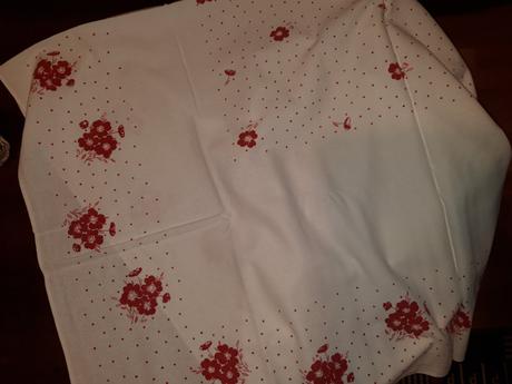 Retro bavlnené obrusy s potlačou 6+1,