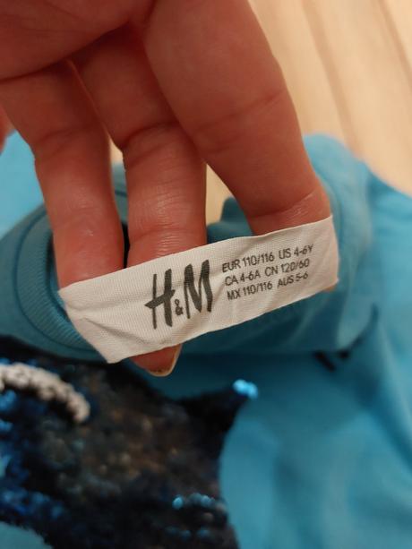 Premietacie tričko, h&m,110