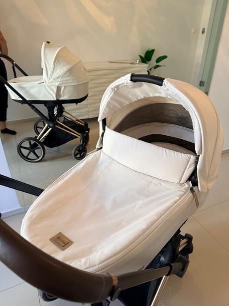 Cybex priam off white vanička 4.0, cybex,cybex priam 4
