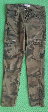 Cargo maskačove elastické, bershka,36