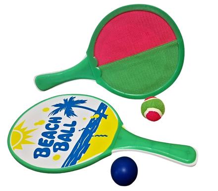 Plážový tenis sada rakiet a loptičiek,
