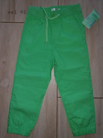 Zelene tenke nohavice nove, pepco,92