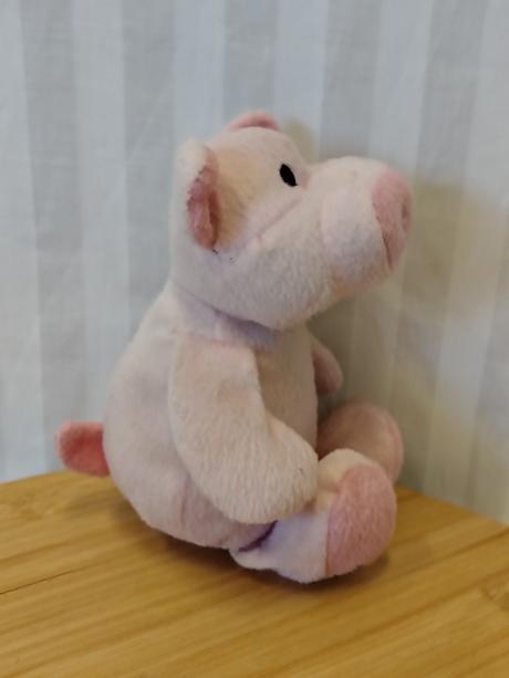 Plyšové ružové prasiatko, woolworths, 20 cm,