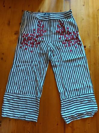 3/4 nohavice zara, zara,s