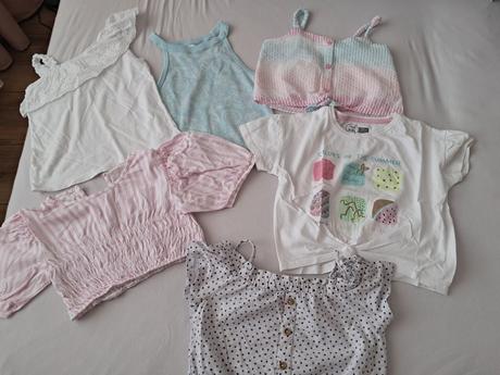 6x letné tricko, zara,122