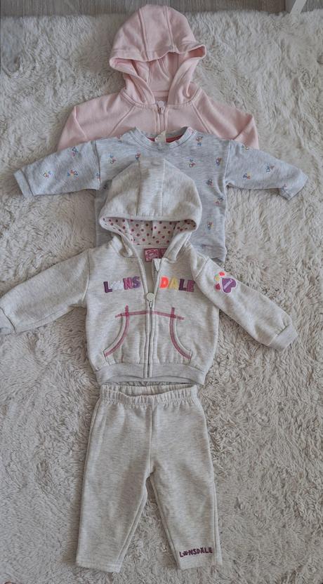 Súprava lonsdale a mikiny pre dievča, lonsdale,68