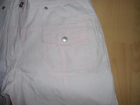 Kratke damske letne ruzove nohavice, l