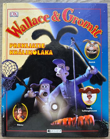 Kniha wallace a gromit prekliatie králikolak, 