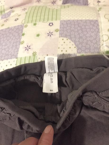 Zateplene nohavice top stav, c&a,80