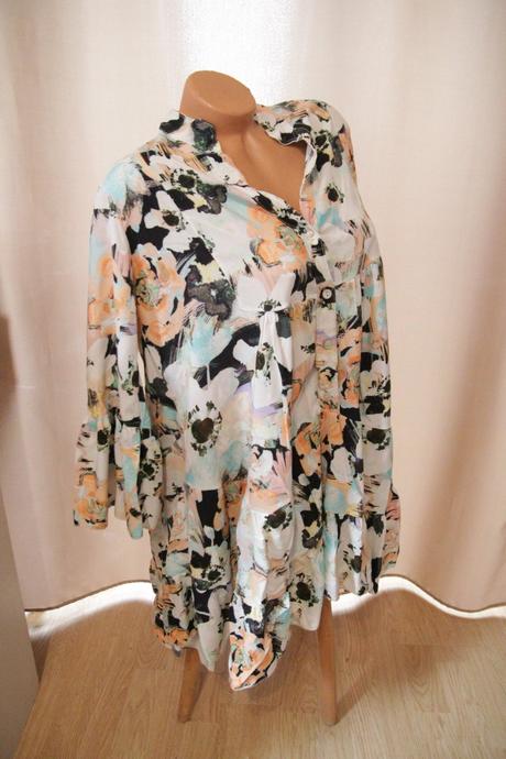 Kvetovaná tunika xl, xl