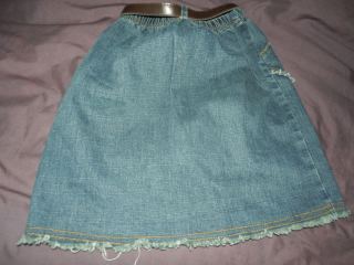 Riflová sukňa, 128