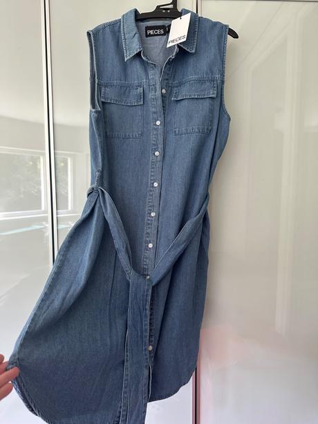 Džínsové minišaty, l