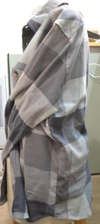 Unisex teplá flanelová košeľa m/l, m