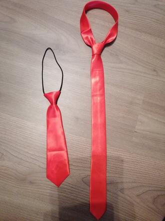 Súprava kravata pánska a detská,
