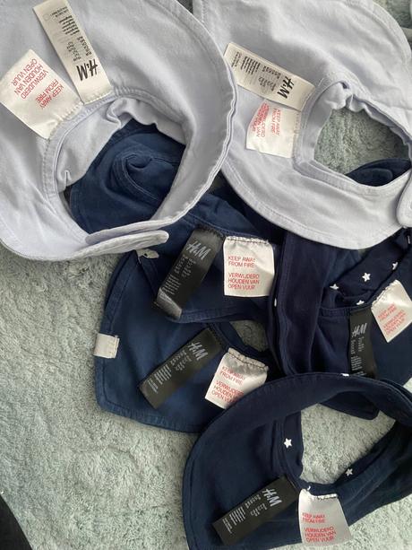 Čiapky a nákrčníky veľ. 98/104, h&m,98