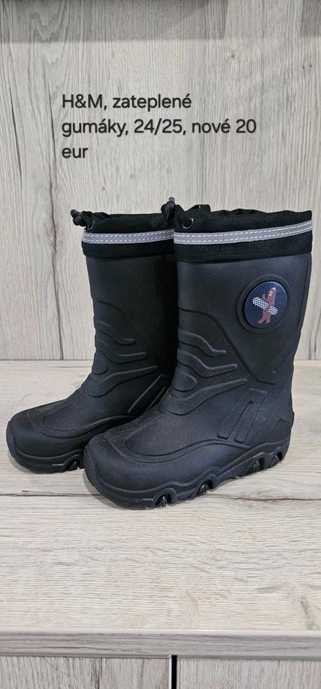 H&m zateplene gumáky, h&m,24 / 25