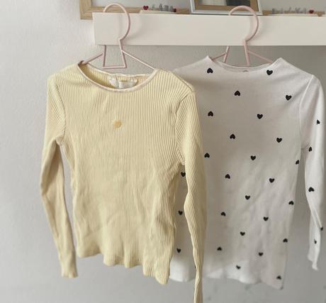 Rebrovane tricka, h&m,122