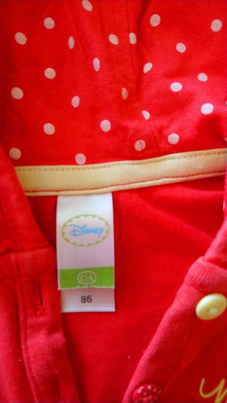 Dievčenská mikina minnie, disney,86