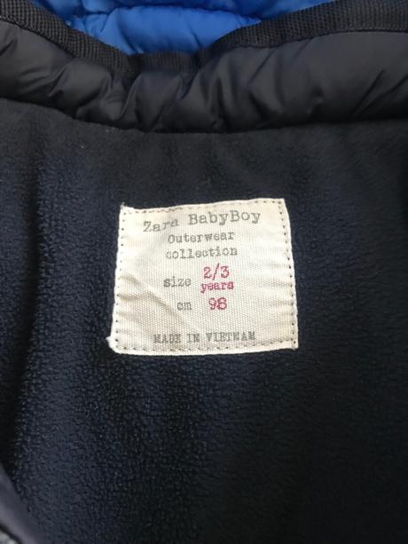 Zara chlapcenska bunda, zara,98