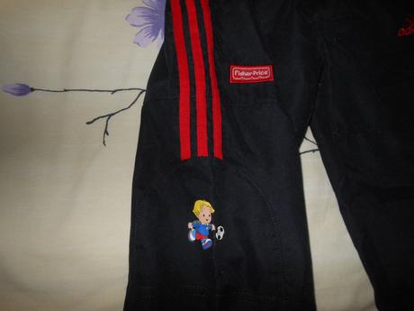 Tmavomodré 3/4 nohavice adidas fisher price 98, adidas,98
