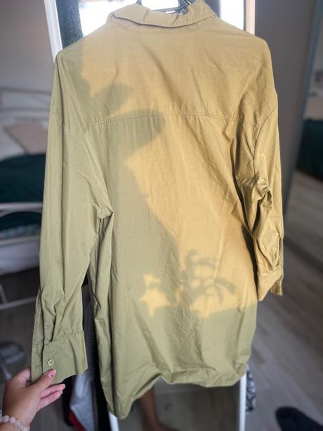 Bershka mini saty koselove khaki zelene army, bershka,s