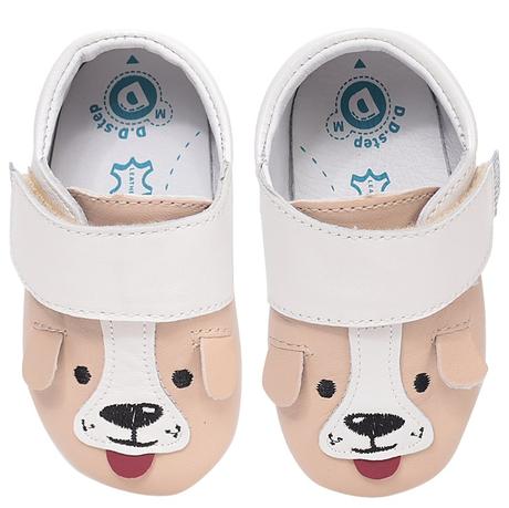 D.d.step - capačky cream psík, d.d.step,17 / 18 / 21 / 22