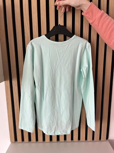 Dievčenské tričko s dlhým rukávom, 128