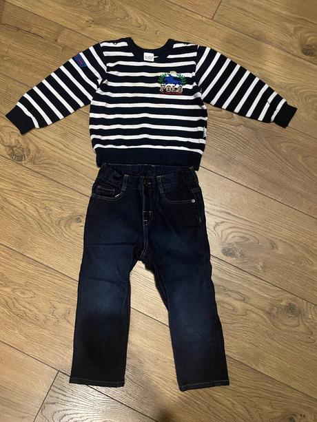 Rifle + k tomu pulóvrik, h&m,92