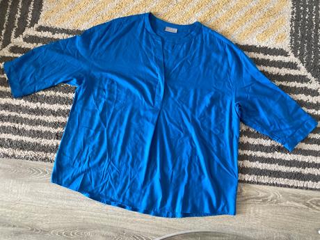 Modrý top canda, c&a,48