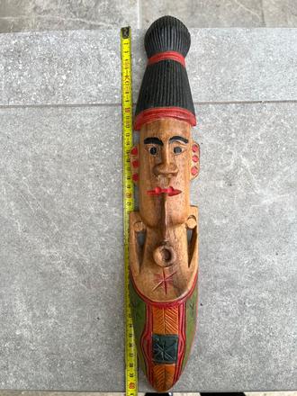 Drevená maska z mexica, 