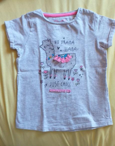 Tričko lama, mothercare,104