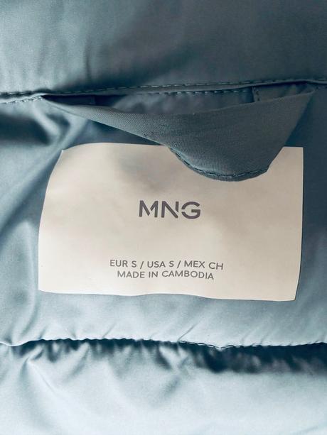 Damska zimna bunda, mango,s