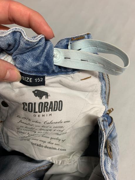 Riflové šortky, 152