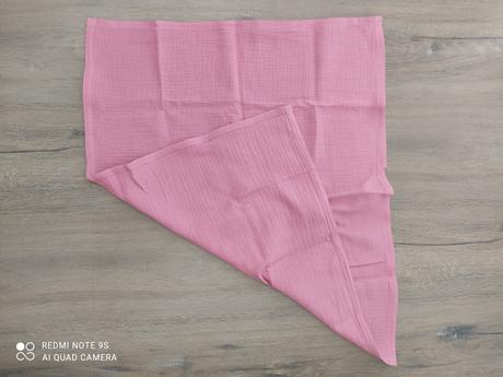 Mušelínová štvorcová plienka, 