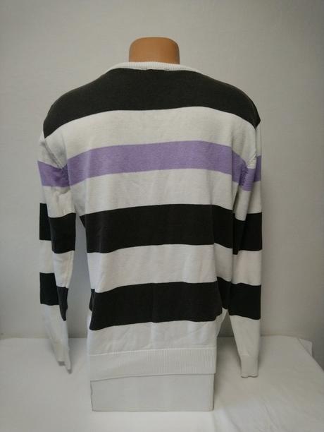 Pánsky farebný pulóver, john devin, m